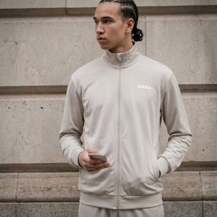 Agasalho Adidas Tracksuits Masculino - Bege