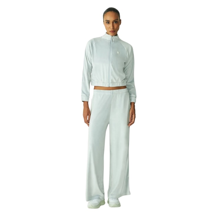Agasalho Fila Velour AG Feminino - Cinza