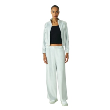 Agasalho Fila Velour AG Feminino - Cinza