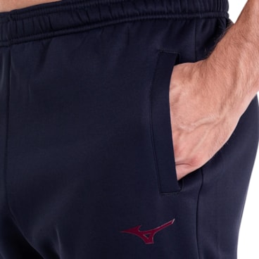 Agasalho Mizuno Root V Masculino - Azul/Vinho
