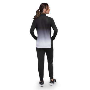 Agasalho Mizuno Soul Feminino - Preto/Branco