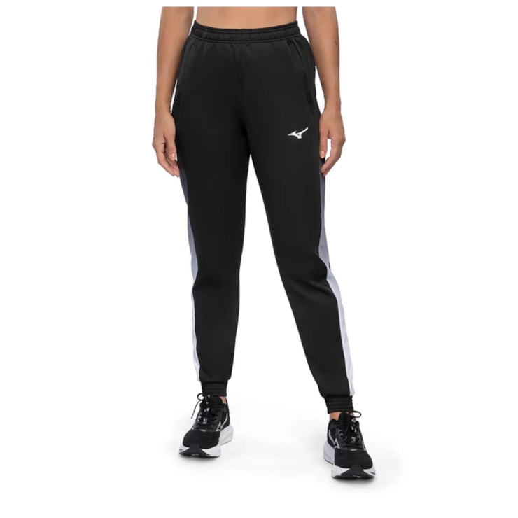 Agasalho Mizuno Soul Feminino - Preto/Branco