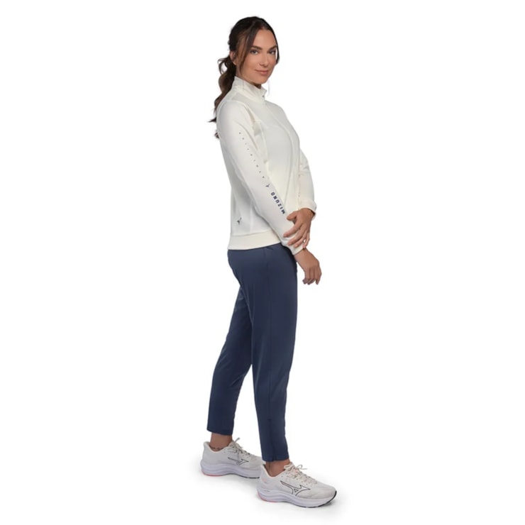 Agasalho Mizuno Treino Root III Feminino - Branco