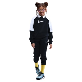 Agasalho Nike Dri-Fit Nike Sportswear Infantil - Preta