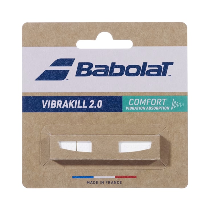 Antivibrador Babolat Vibrakill 2.0 X1 Unissex - Branco
