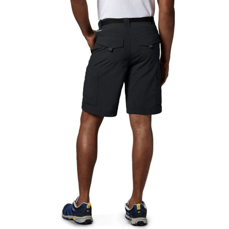 Bermuda Cargo Columbia Silver Ridge Masculina - Preta
