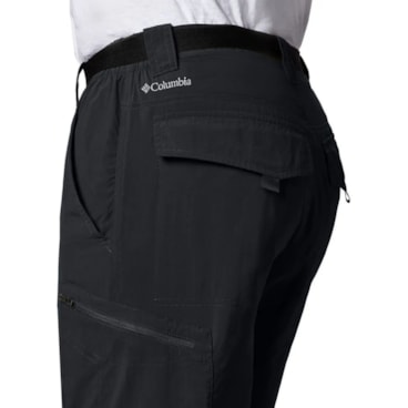 Bermuda Cargo Columbia Silver Ridge Masculina - Preta