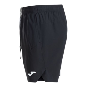 Bermuda Joma Challenge Iconic Masculina - Preta