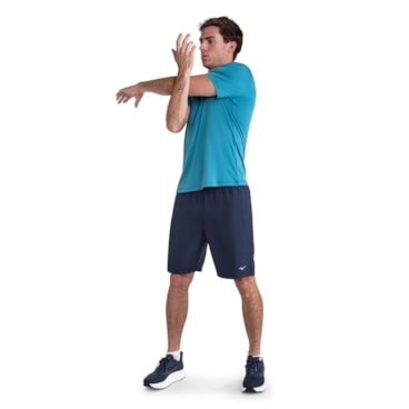 Bermuda Mizuno Rip Stop 3 Masculina - Azul