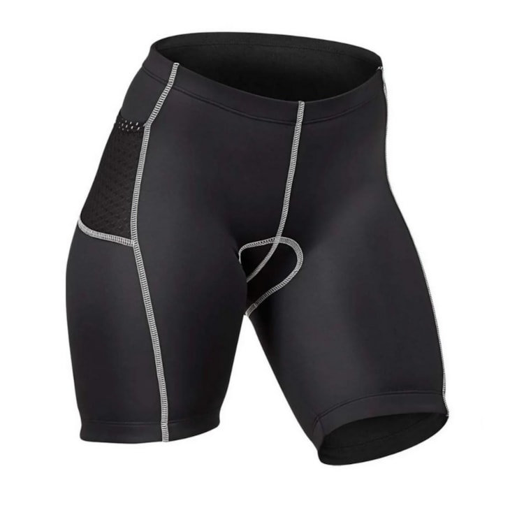 Bermuda Refactor Flex Feminina - Preta