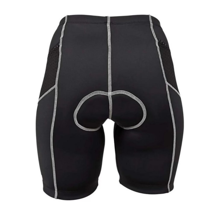 Bermuda Refactor Flex Feminina - Preta