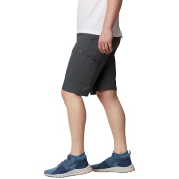 Bermuda Térmica Columbia Cargo Silver Ridge Masculina - Cinza