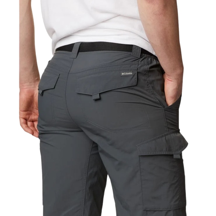 Bermuda Térmica Columbia Cargo Silver Ridge Masculina - Cinza