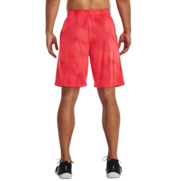 Bermuda Under Armour Tech Printed Masculina -  Vermelha
