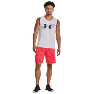 Bermuda Under Armour Tech Printed Masculina - Vermelha