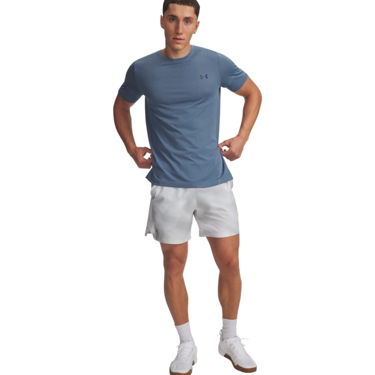 Bermuda Under Armour Vanish Woven 6 Pol Masculina - Cinza Clara