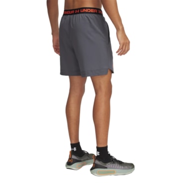 Bermuda Under Armour Vanish Woven 6 Pol Masculino - Cinza