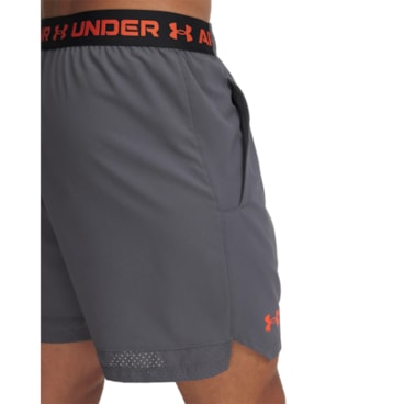 Bermuda Under Armour Vanish Woven 6 Pol Masculino - Cinza