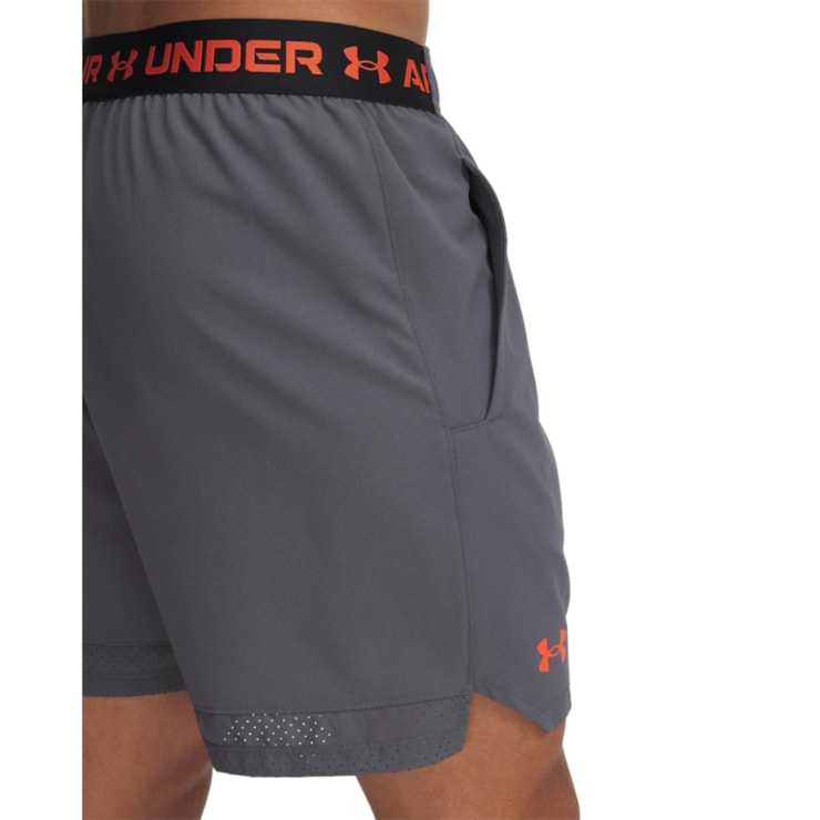Bermuda Under Armour Vanish Woven 6 Pol Masculino - Cinza