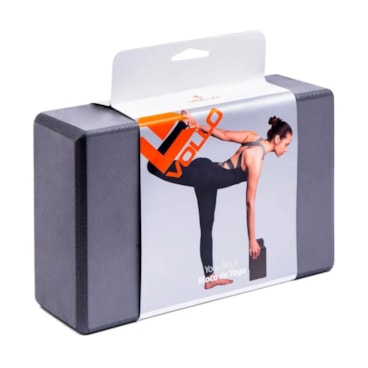 Bloco Vollo De Yoga Unissex - Cinza