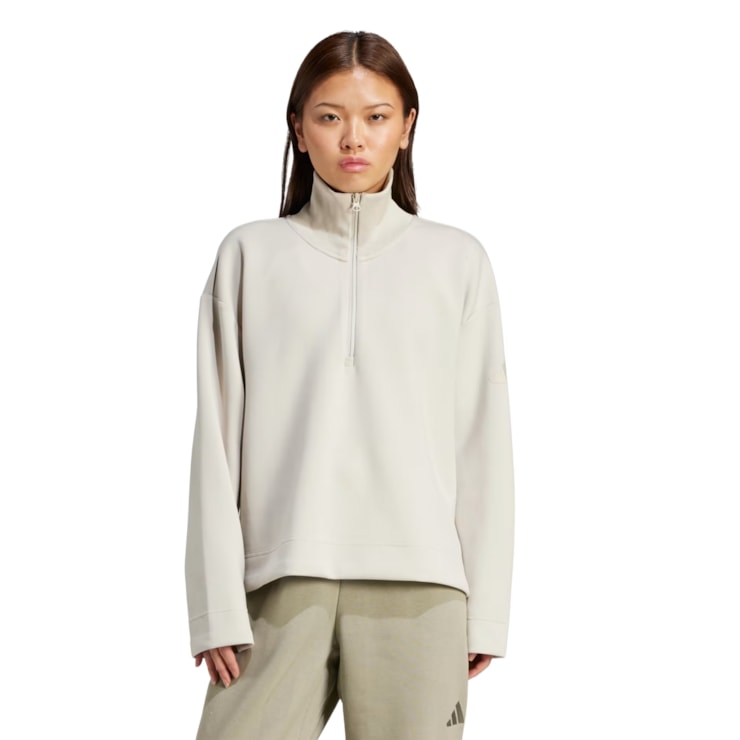 Blusão Adidas All Szn Feminino - Bege