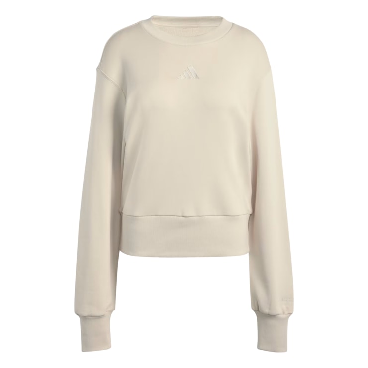Blusão Adidas All Szn Regular Moletinho Feminino - Bege