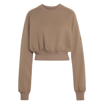 Blusão Adidas Soft Lux Loose Feminino - Marrom