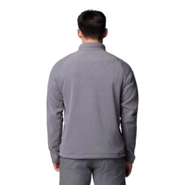 Blusão Columbia Fleece Fast Trek III Masculino - Cinza