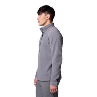 Blusão Columbia Fleece Fast Trek III Masculino - Cinza