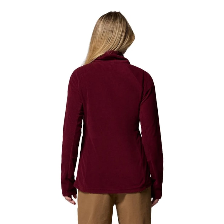 Blusão Columbia Fleece Glacial IV 1/2 Zip Feminino - Bordô
