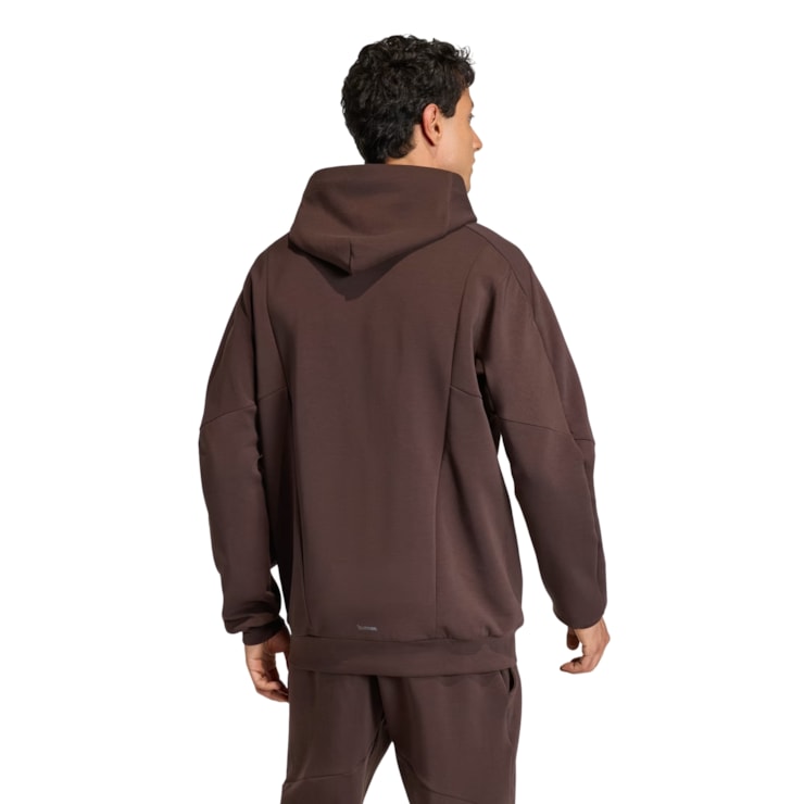 Blusão Com Capuz Adidas Designed 4 Masculino - Marrom