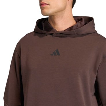 Blusão Com Capuz Adidas Designed 4 Masculino - Marrom