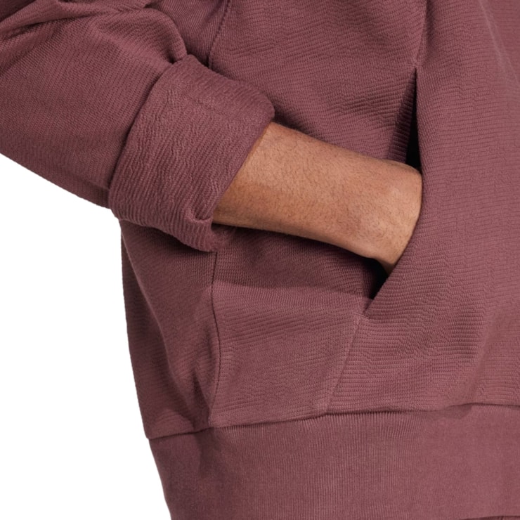 Blusão Com Capuz Adidas Elevated All Szn Masculino - Bordô