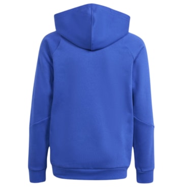 Blusão Com Capuz Adidas Messi  Hoody Infantil - Azul