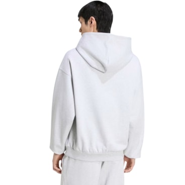 Blusão Com Capuz Adidas Moletom Future Icons Masculino - Cinza