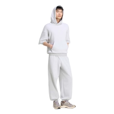 Blusão Com Capuz Adidas Moletom Future Icons Masculino - Cinza