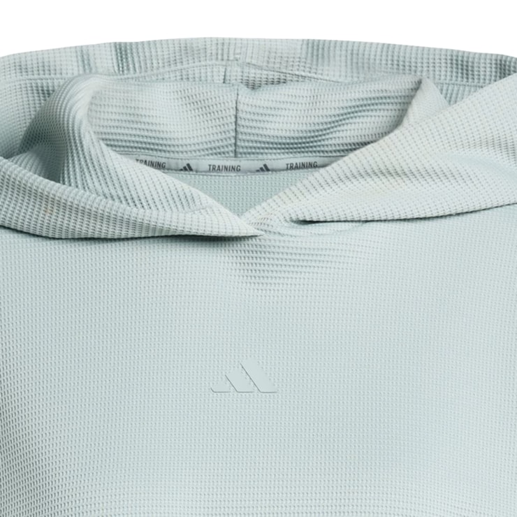 Blusão Com Capuz Adidas Yoga Feminino - Verde Claro