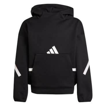Blusão Com Capuz Adidas Z.N.E Infantil - Preto