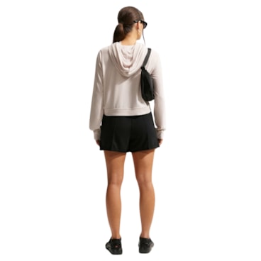 Blusão Com Capuz Nike Chill Knit Oversized Feminino - Branco