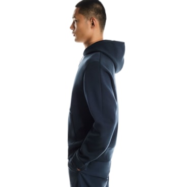 Blusão Com Capuz On Running Focus Tech Hoodie Masculino - Marinho