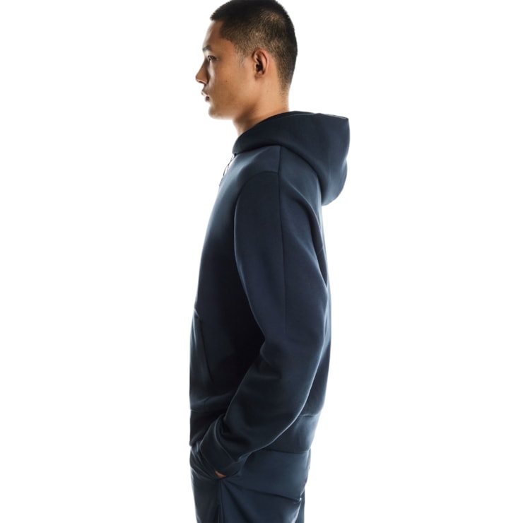 Blusão Com Capuz On Running Focus Tech Hoodie Masculino - Marinho