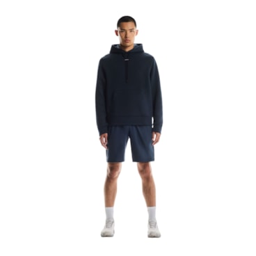 Blusão Com Capuz On Running Focus Tech Hoodie Masculino - Marinho