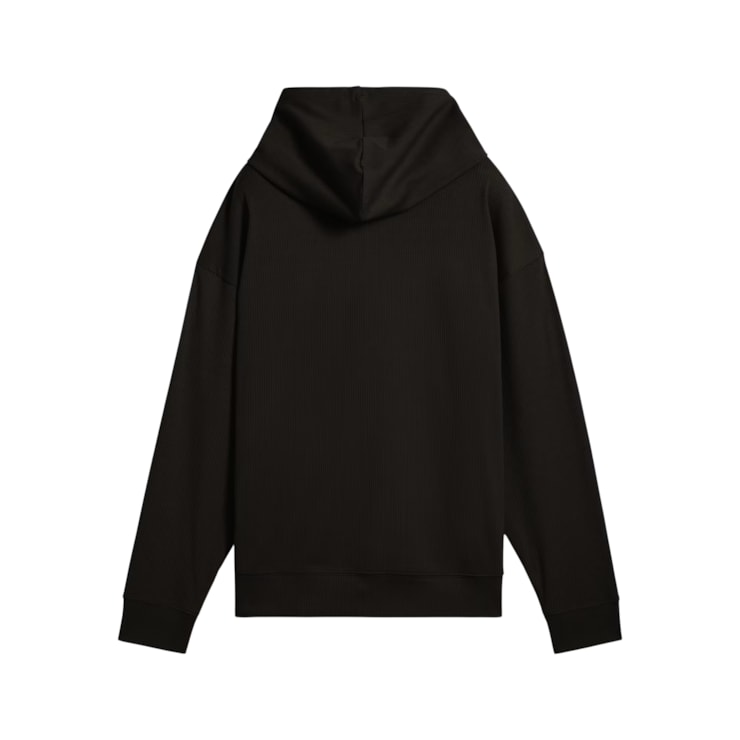 Blusão Com Capuz Puma Ess Elevated Comfort Rib Feminino - Preto