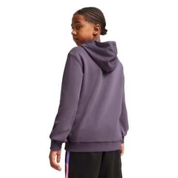 Blusão Com Capuz Puma Neymar Creativity Infantil - Roxo