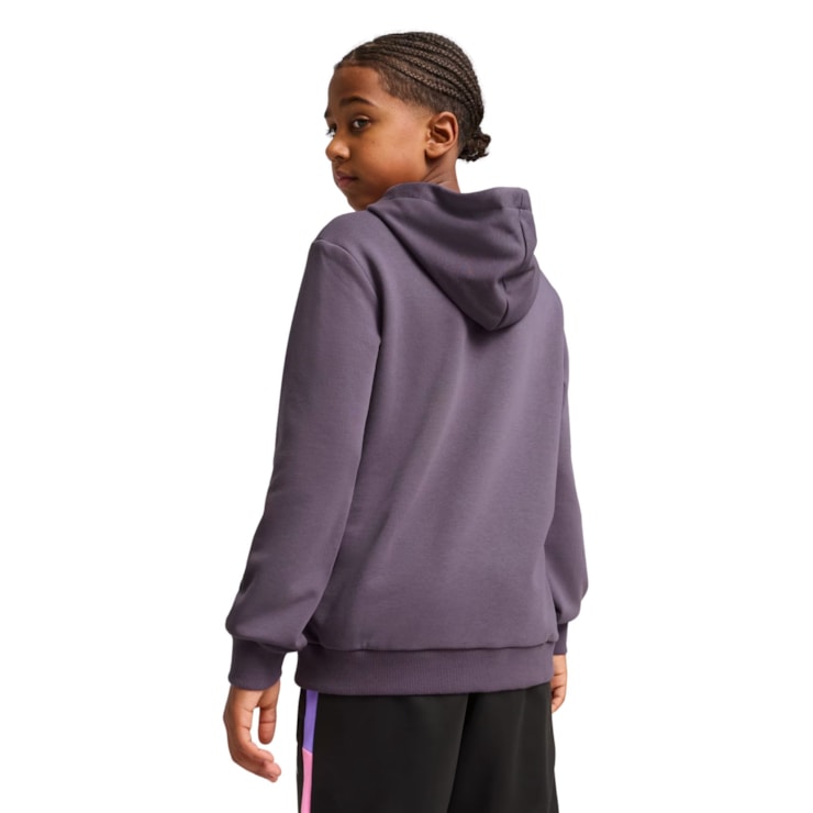 Blusão Com Capuz Puma Neymar Creativity Infantil - Roxo
