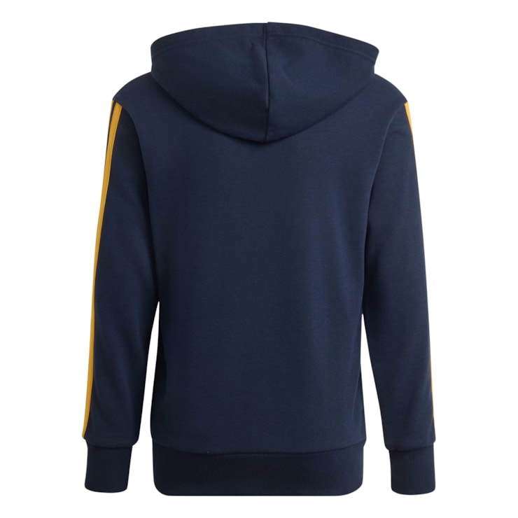 Blusão Com Capuz Real Madrid Adidas Infantil - Azul Marinho