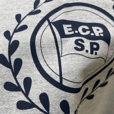 Blusão Esporte Clube Pinheiros Felpado Infantil - Cinza