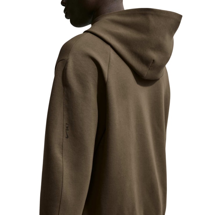 Blusão Nike 24.7 Impossibly Soft Hoodie Masculino - Marrom