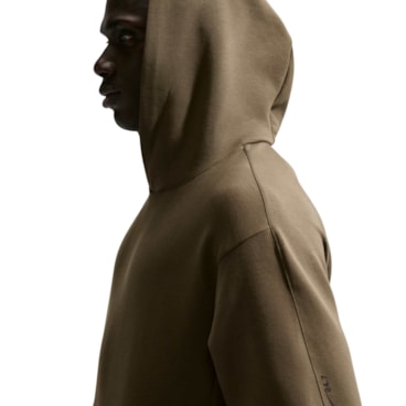 Blusão Nike 24.7 Impossibly Soft Hoodie Masculino - Marrom