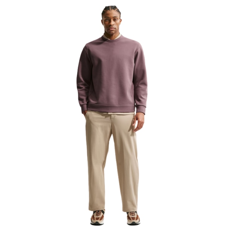 Blusão Nike 24.7 Impossiblysoft Dri-Fit Masculino - Marrom